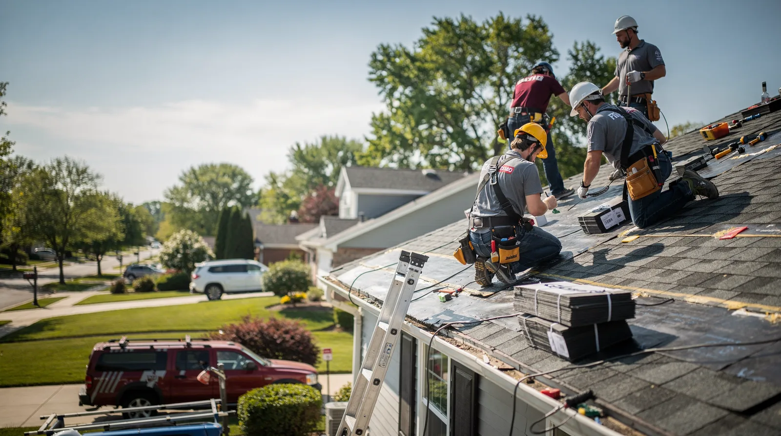 Roof Repair in Glencoe, IL around you